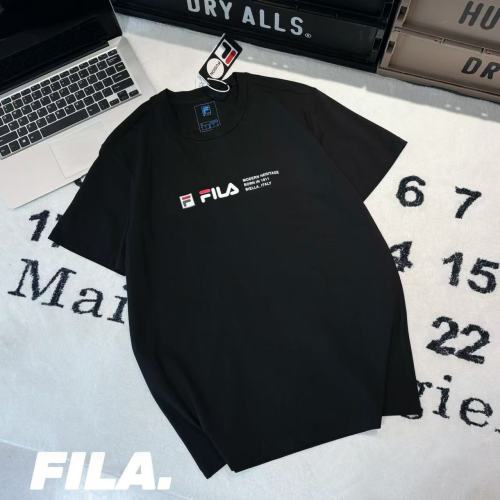 Fila Modern Heritage Logo T-Shirt - Stylish Short Sleeve Tee for Men and Women 1 Fila Modern Heritage Logo T-Shirt – Stylish Short Sleeve Tee for Men and Women