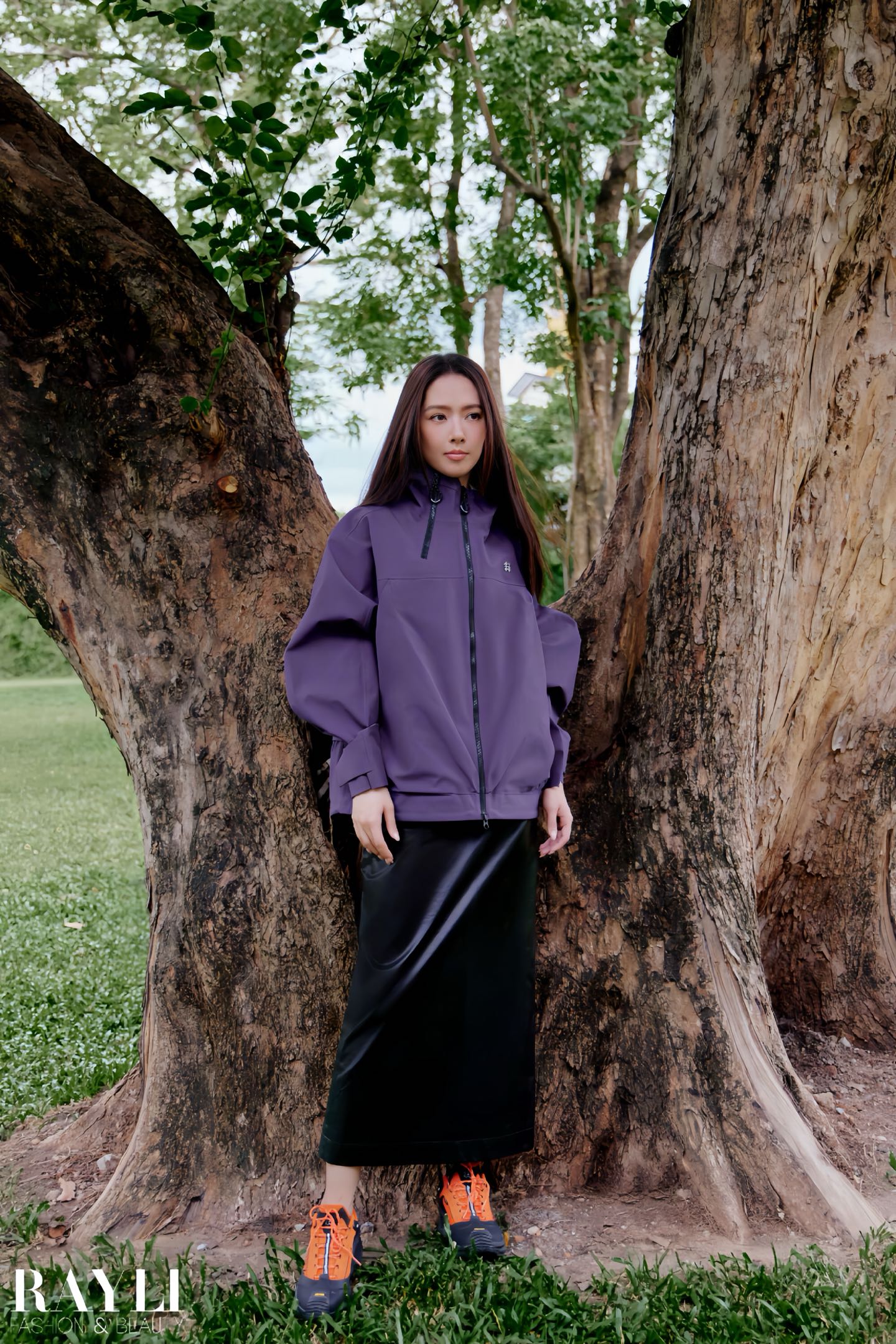 NO:126412,【KOLON CAMPING series tear-resistant neutral silhouette multi-pocket 2.5L camping OBLI-K men and women same outdoor jacket】Exclusive source Design concept: SPORT CAMPING series new jacket, full texture, supplemented by 