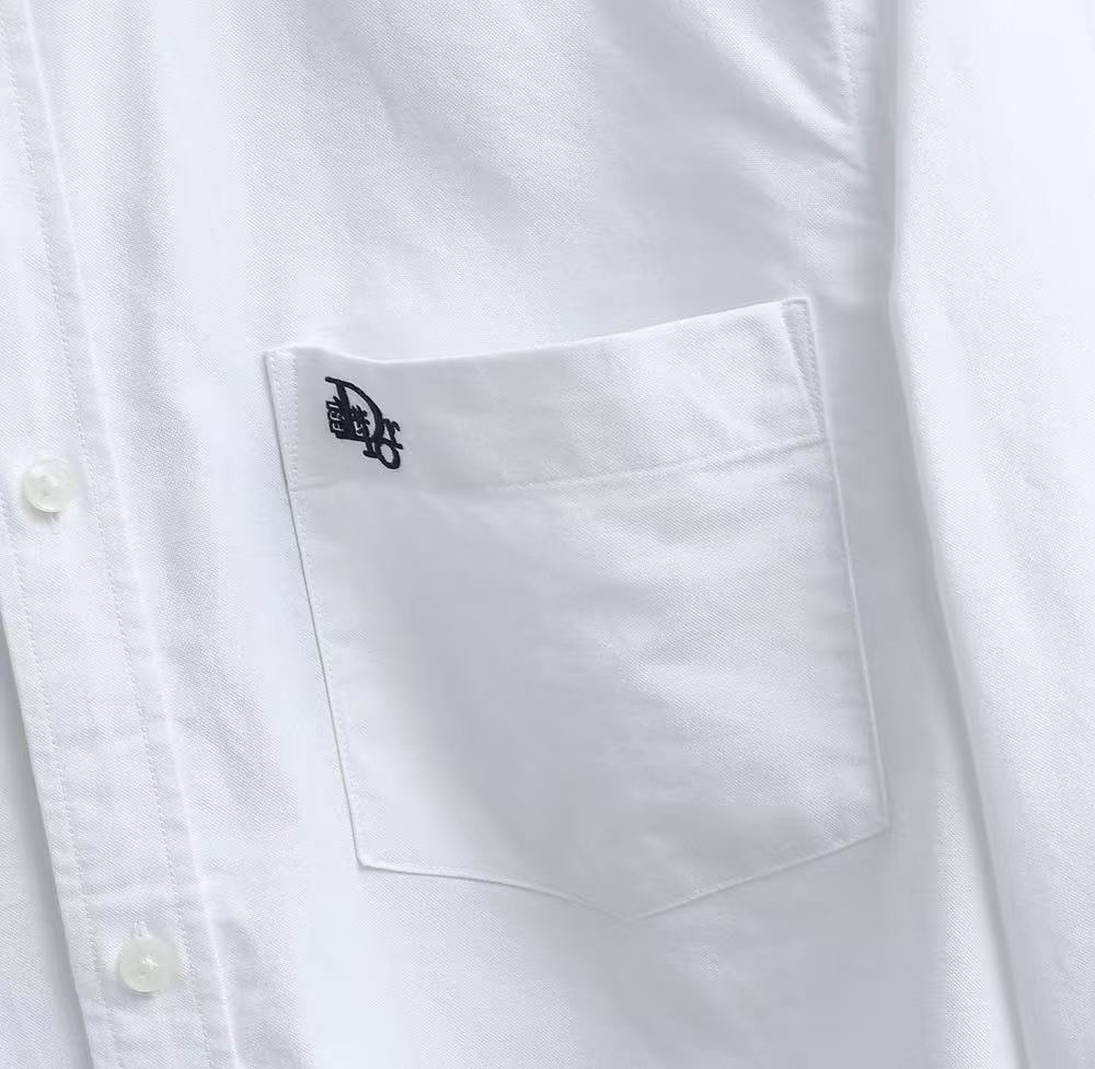 客供定制定染加厚磨毛质感加厚冬季衬衫】迪奥DIOR 4