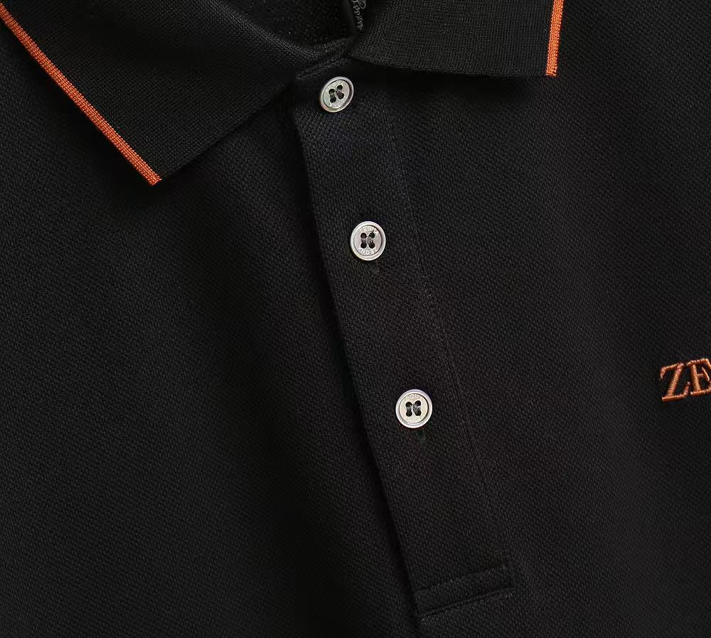 “High-End EZ Channel Classic Polo with Customizable Fabric – Product Details” - 图片 6
