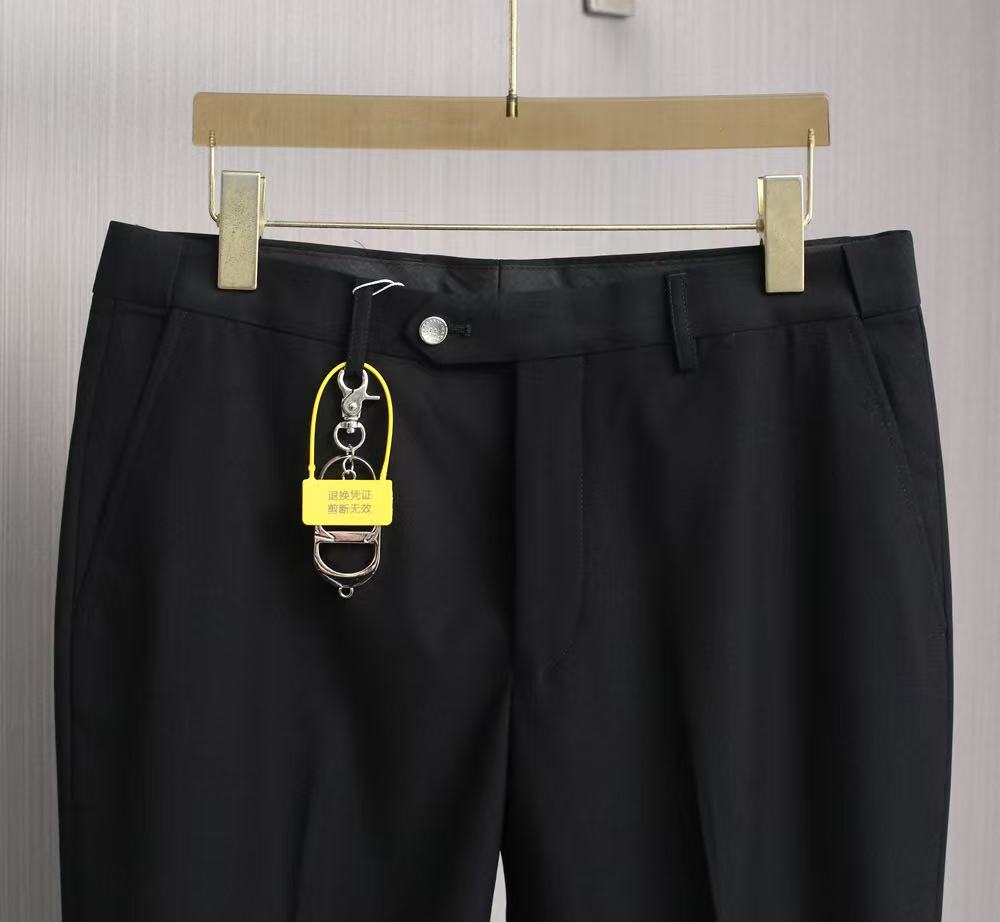 /套  专柜同步新品】迪奥/Dior 2025年春秋男士 黑色千 羊毛混纺面料 时尚商务休闲轻便西装/单