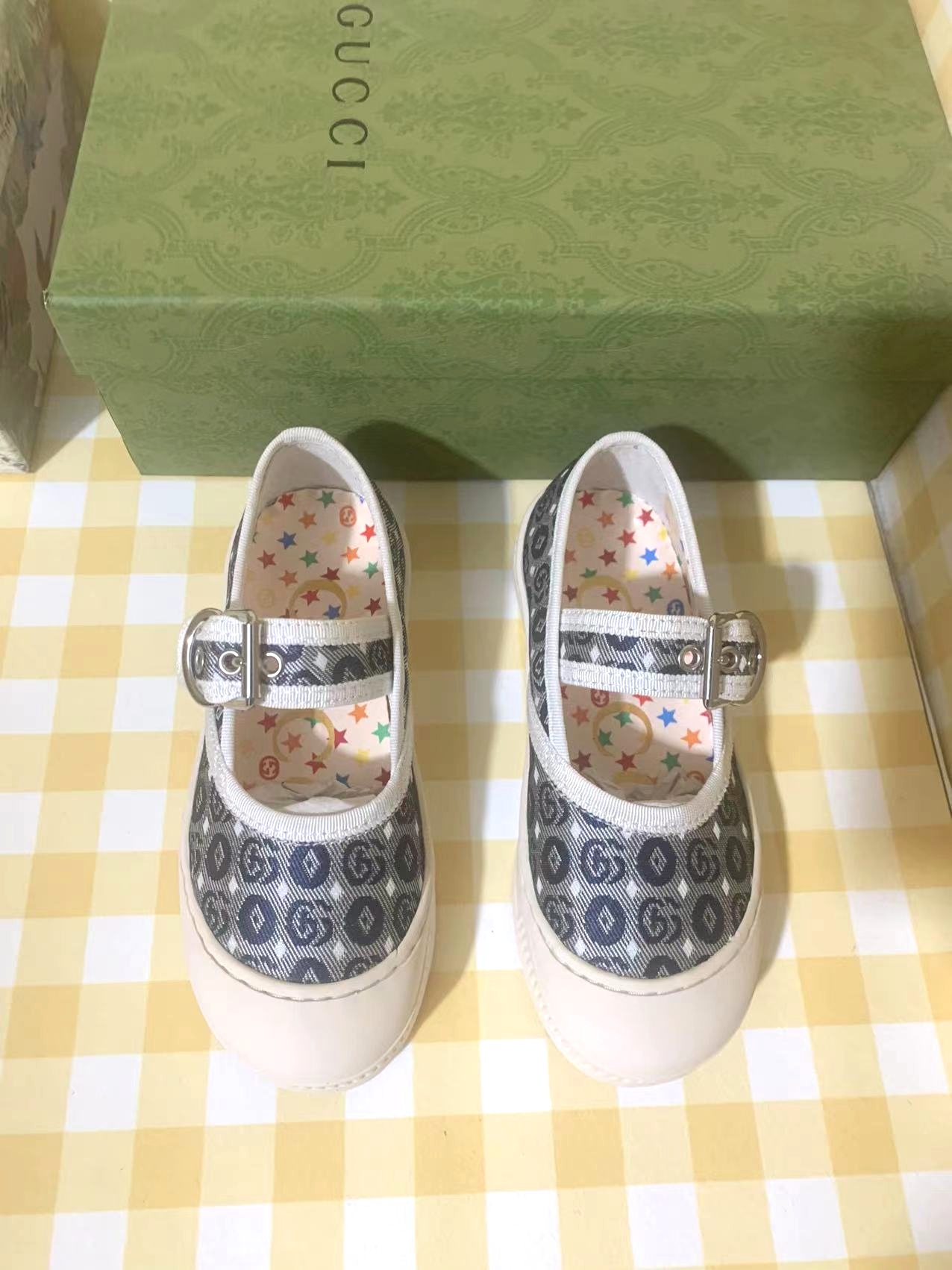 Zapatos de princesa modelo destacado. Sincronizado con la tienda. ¡La versión más alta! Gucci zapatos de niños serie 19…
