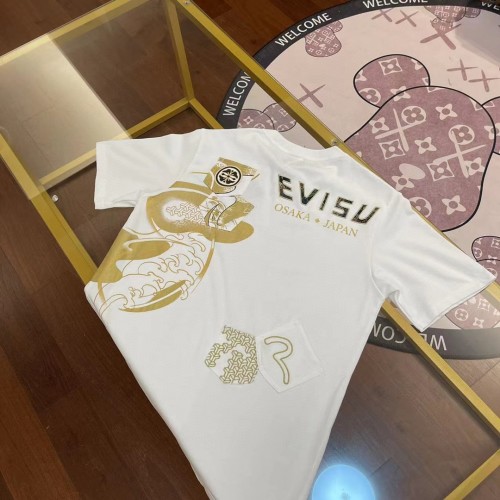 EVISU Osaka Camiseta de Manga Corta para Hombre con Diseño Estampado 1 EVISU Osaka Camiseta de Manga Corta para Hombre con Diseño Estampado