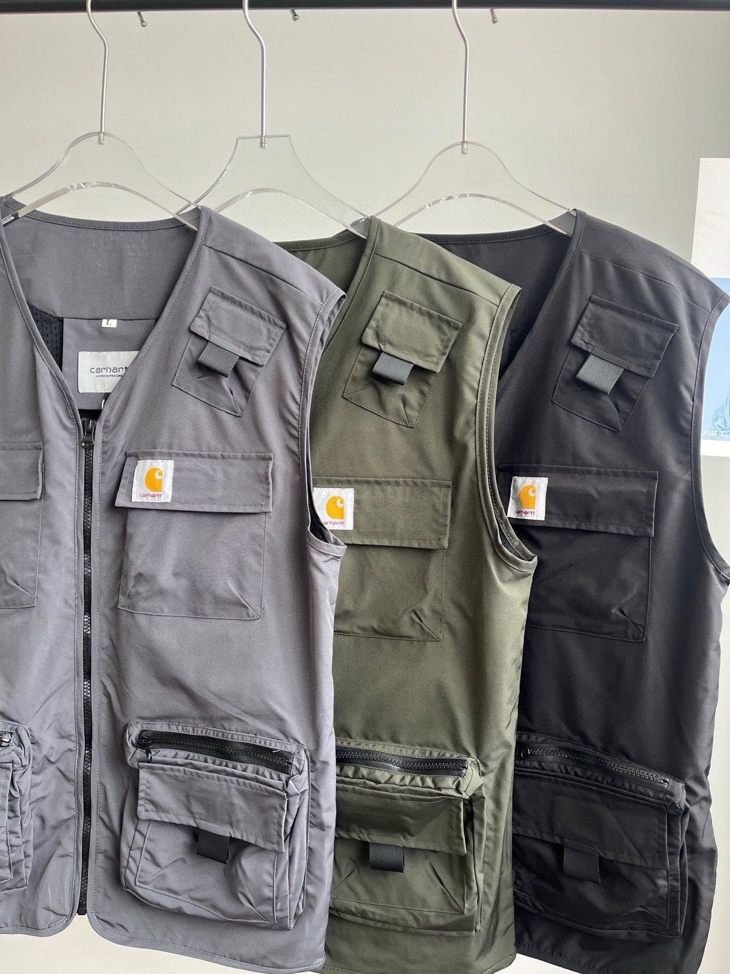Chaleco Carhartt Workwear de Doble Capa con Bolsillos Múltiples para Hombre 7 i1745356471628 6063 0 5