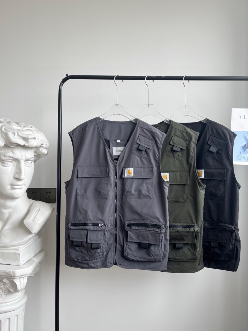Chaleco Carhartt Workwear de Doble Capa con Bolsillos Múltiples para Hombre 16 Chaleco Carhartt Workwear de Doble Capa con Bolsillos Múltiples para Hombre