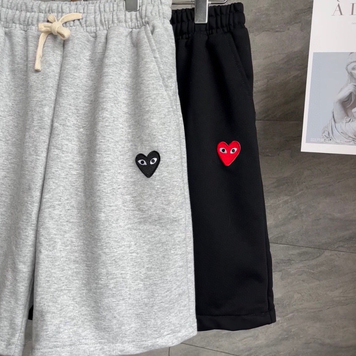 Pantalones Cortos Deportivos con Bordado de Corazón Play Comme des Garçons 6 i1746413902287 7210 0 4