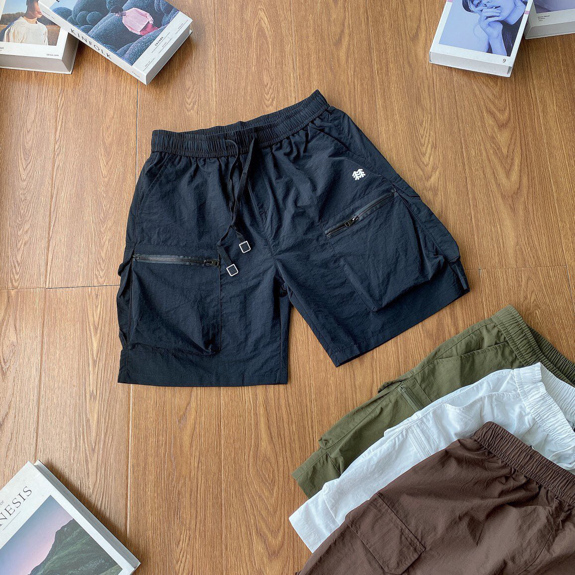 KOLON SPORT Pantalones Cortos Cargo Multifuncionales de Verano para Hombre 3 i1746673288270 4599 0 1
