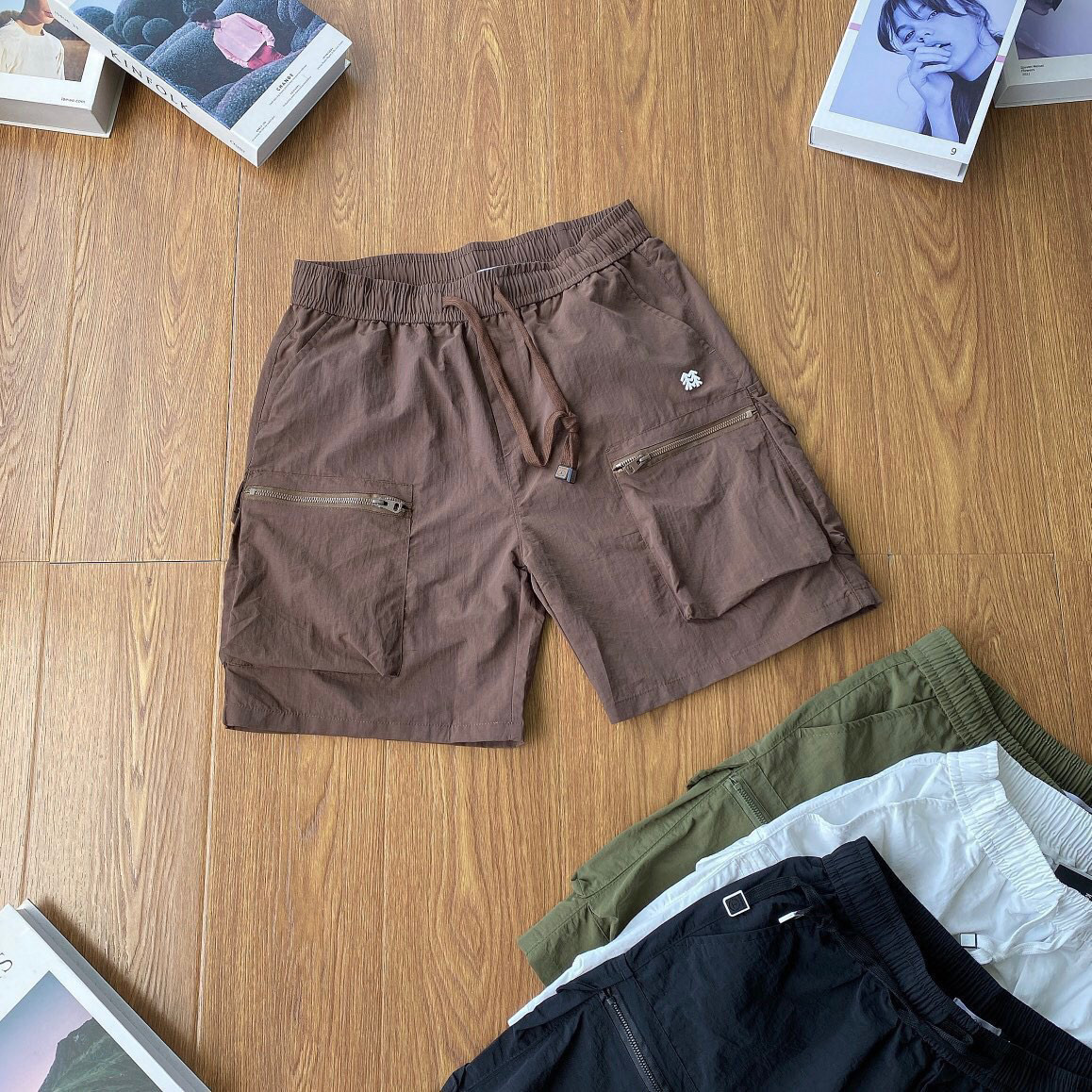 KOLON SPORT Pantalones Cortos Cargo Multifuncionales de Verano para Hombre 4 i1746673288270 5401 0 2