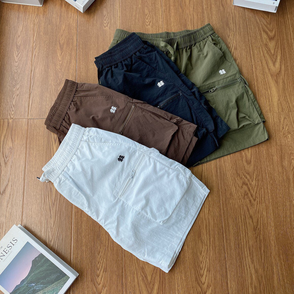 KOLON SPORT Pantalones Cortos Cargo Multifuncionales de Verano para Hombre 8 i1746673288270 7961 0 6
