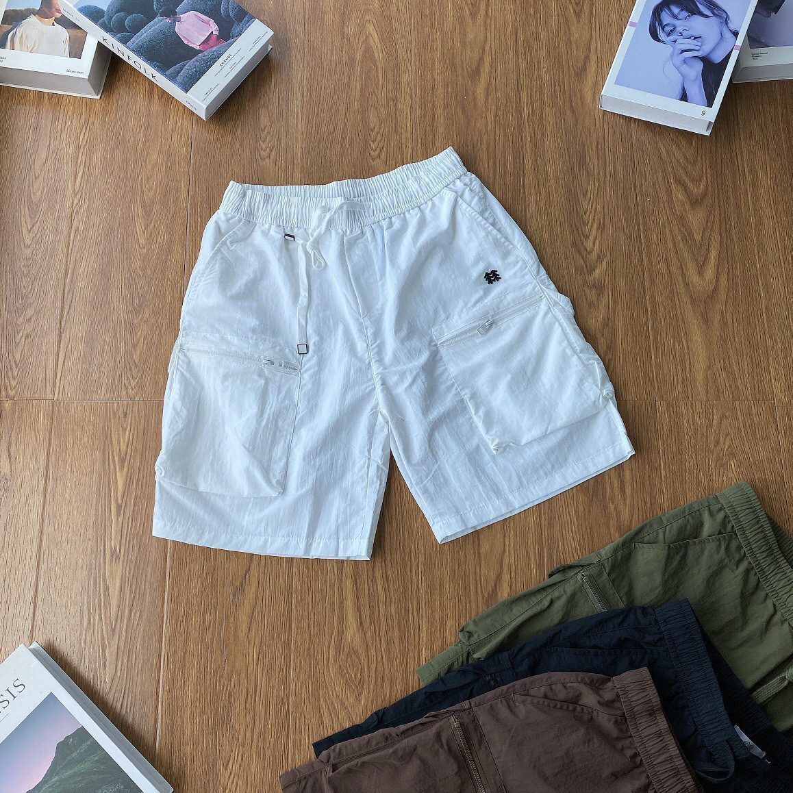 KOLON SPORT Pantalones Cortos Cargo Multifuncionales de Verano para Hombre 5 i1746673289763 267 0 3