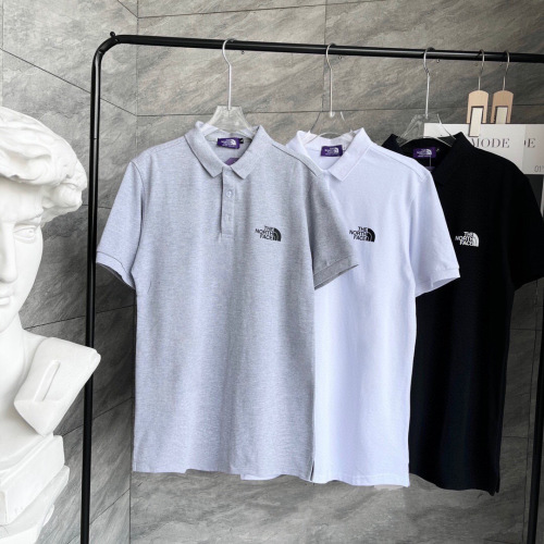 The North Face Polo Shirt, Classic Short Sleeve, Premium Cotton Blend 1 The North Face Polo Shirt, Classic Short Sleeve, Premium Cotton Blend