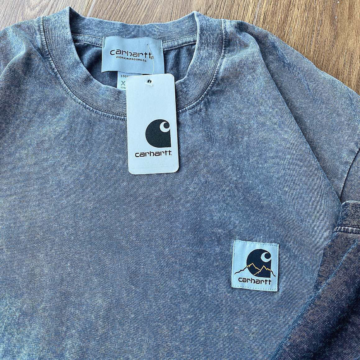 Carhartt WIP Camiseta de Manga Corta Vintage Lavada para Hombre 8 i1747010056046 3073 0 6