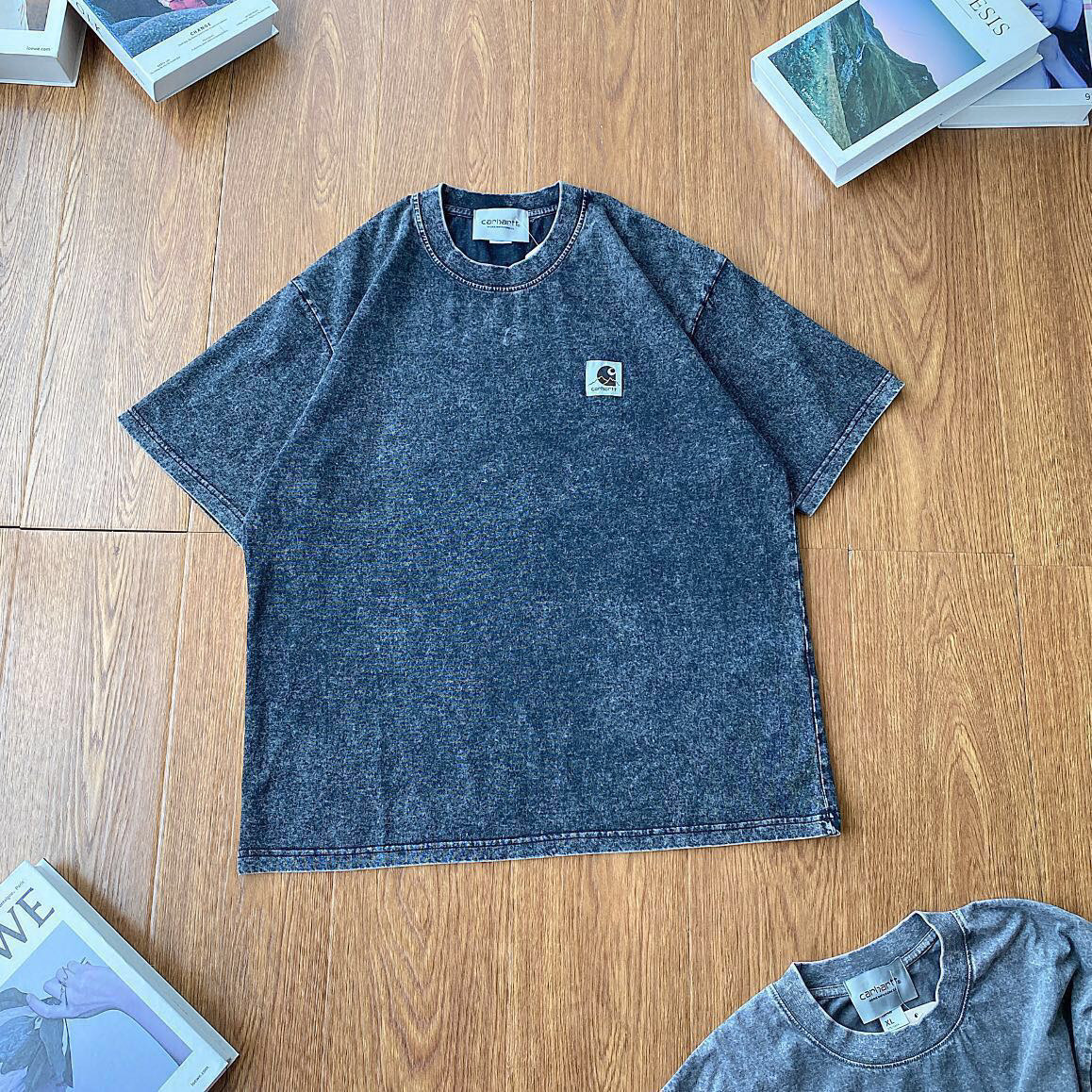 Carhartt WIP Camiseta de Manga Corta Vintage Lavada para Hombre 3 i1747010058014 6692 0 1