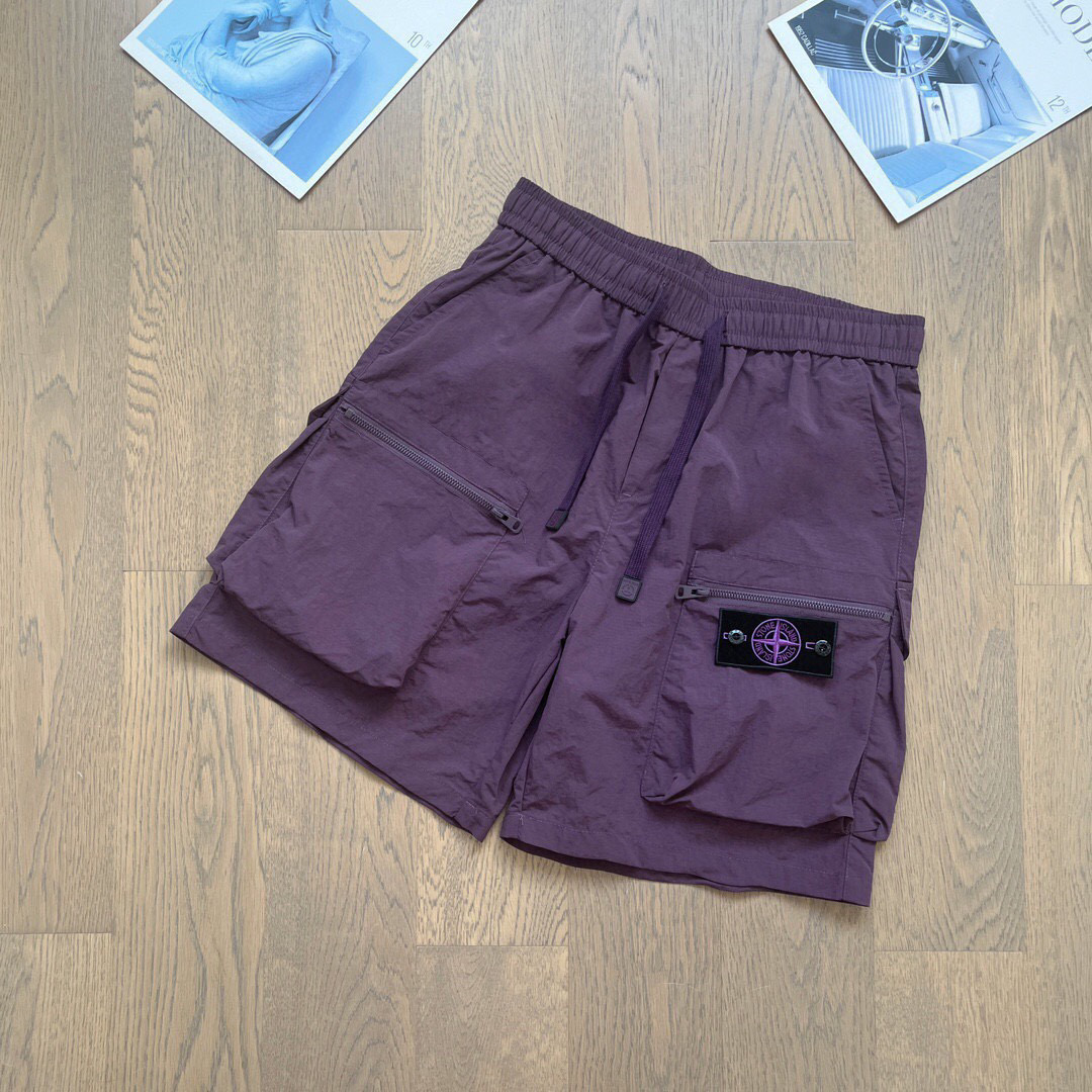 Stone Island Pantalones Cortos Cargo de Bolsillo Multifuncional en Tricolor 7 i1747010088559 3354 0 5