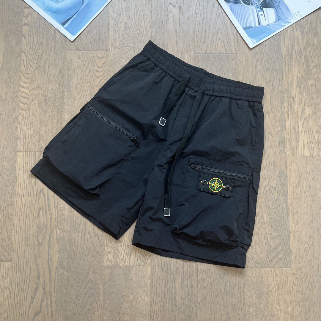 Stone Island Pantalones Cortos Cargo de Bolsillo Multifuncional en Tricolor 5 i1747010088985 7147 0 3