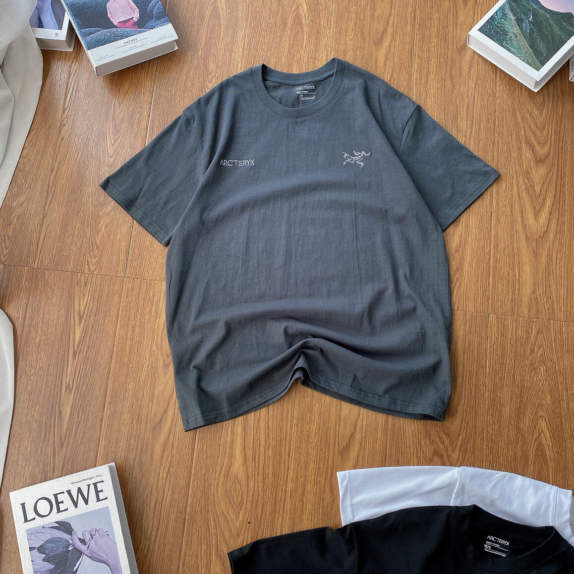 Arc'teryx Camiseta de Manga Corta con Logo Bordado Clásico - Algodón Premium 6 i1747789903202 3630 0 4