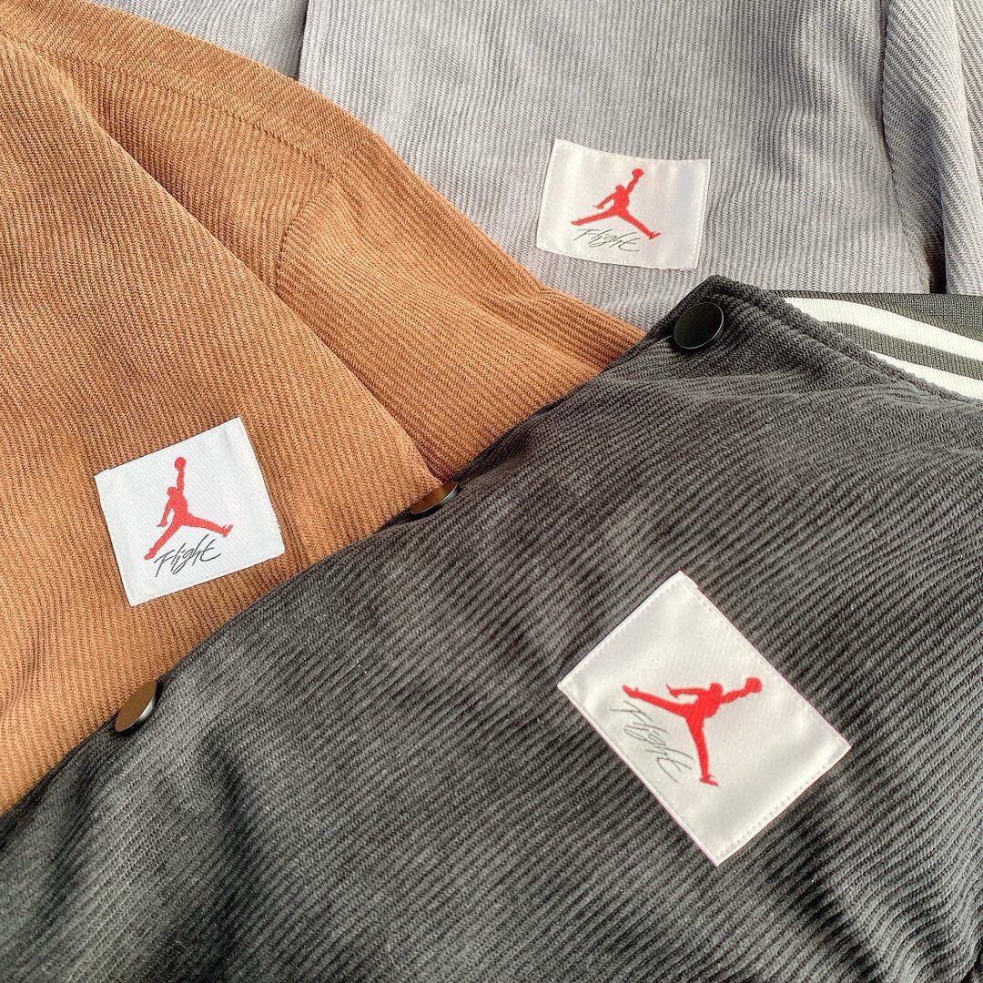 Chaqueta Bomber Clásica Air Jordan de Pana con Logo, Varios Colores 9 i1751942807321 4561 0 7