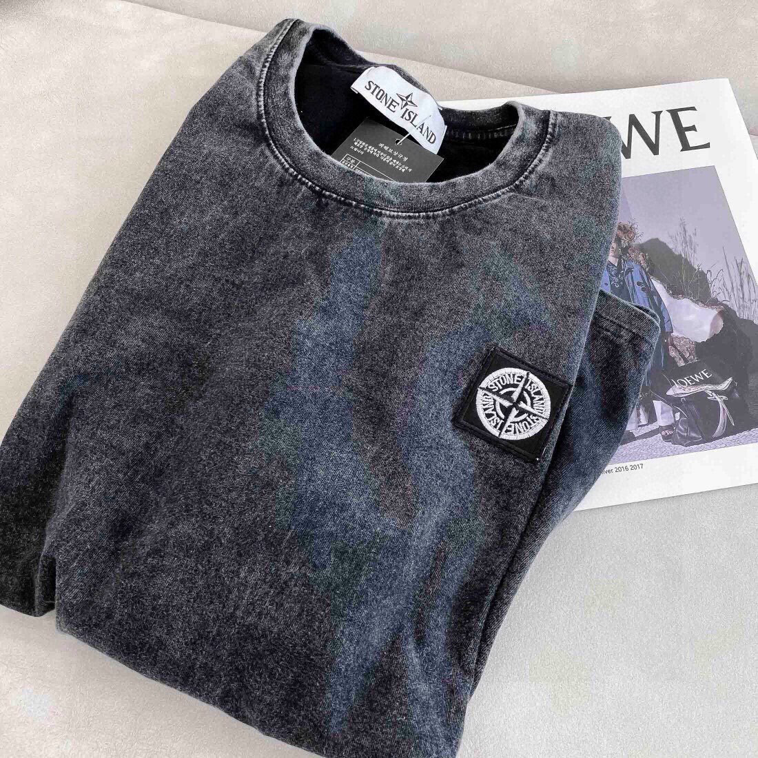 Stone Island Sudadera Clásica de Cuello Redondo con Logo Distintivo para Hombre 4 i1753080281228 2021 0 2