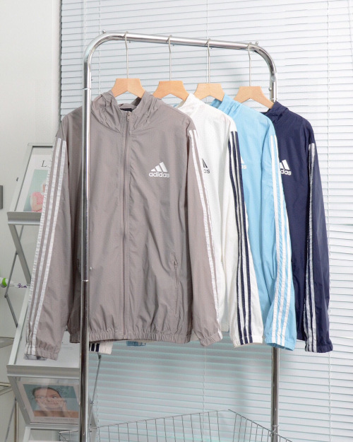 Adidas Summer Lightweight Hooded Sun Protective Clothing - Classic Three Stripes 1 Adidas Summer Lightweight Hooded Sun Protective Clothing – Classic Three Stripes