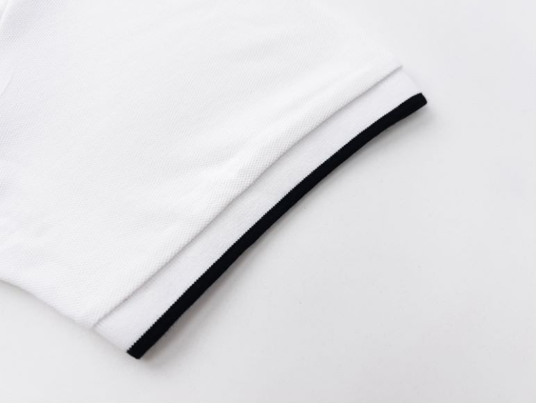 Prada/普拉达 25ss 胸口三角标撞色刺绣Polo短袖