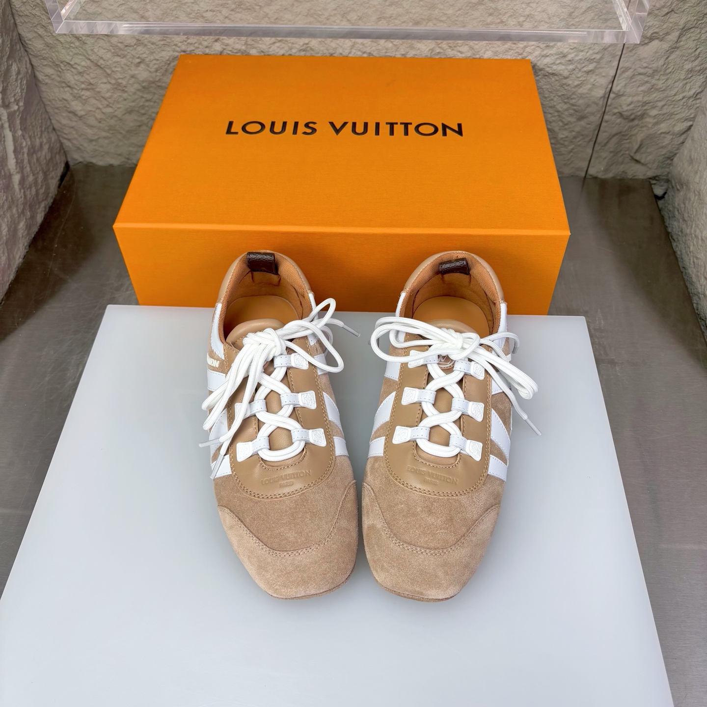 Louis Vuitton Women's Sneakerina Trainer: Lambskin Leather, Ballet-Style Sneakers 4 i1747329295927 7789 0 2