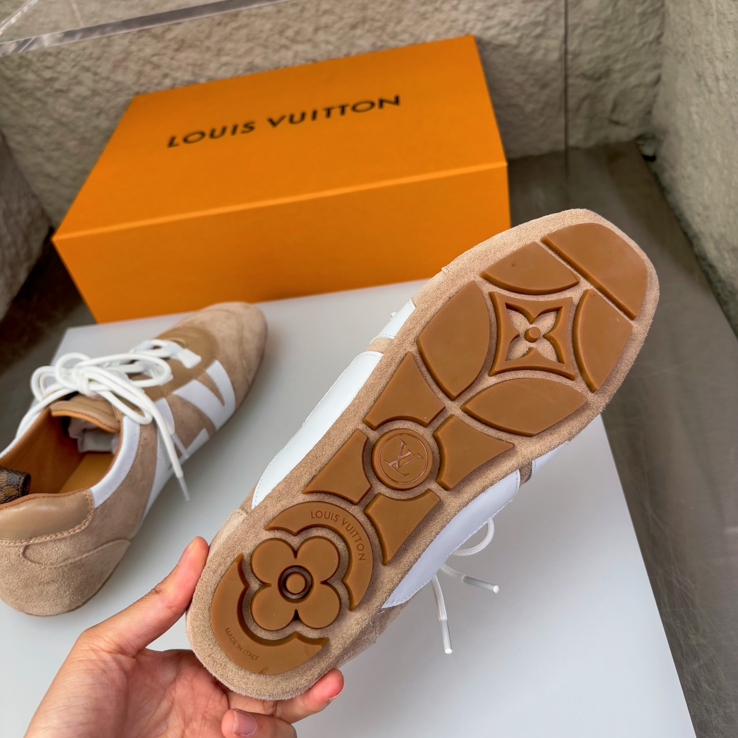 Louis Vuitton Women's Sneakerina Trainer: Lambskin Leather, Ballet-Style Sneakers 10 i1747329298253 3736 0 8