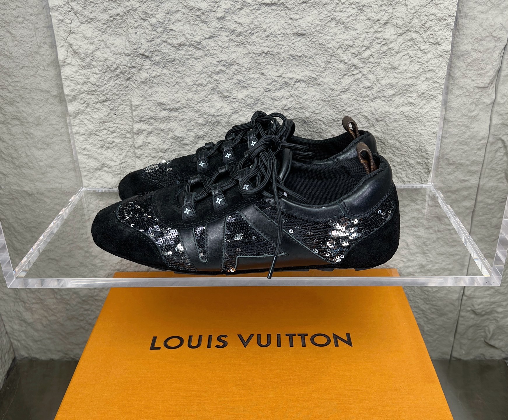 Louis Vuitton Women Sneakerina Trainers, Lambskin, Ballet Style, Low-top 2 i1747409820462 484 0 0
