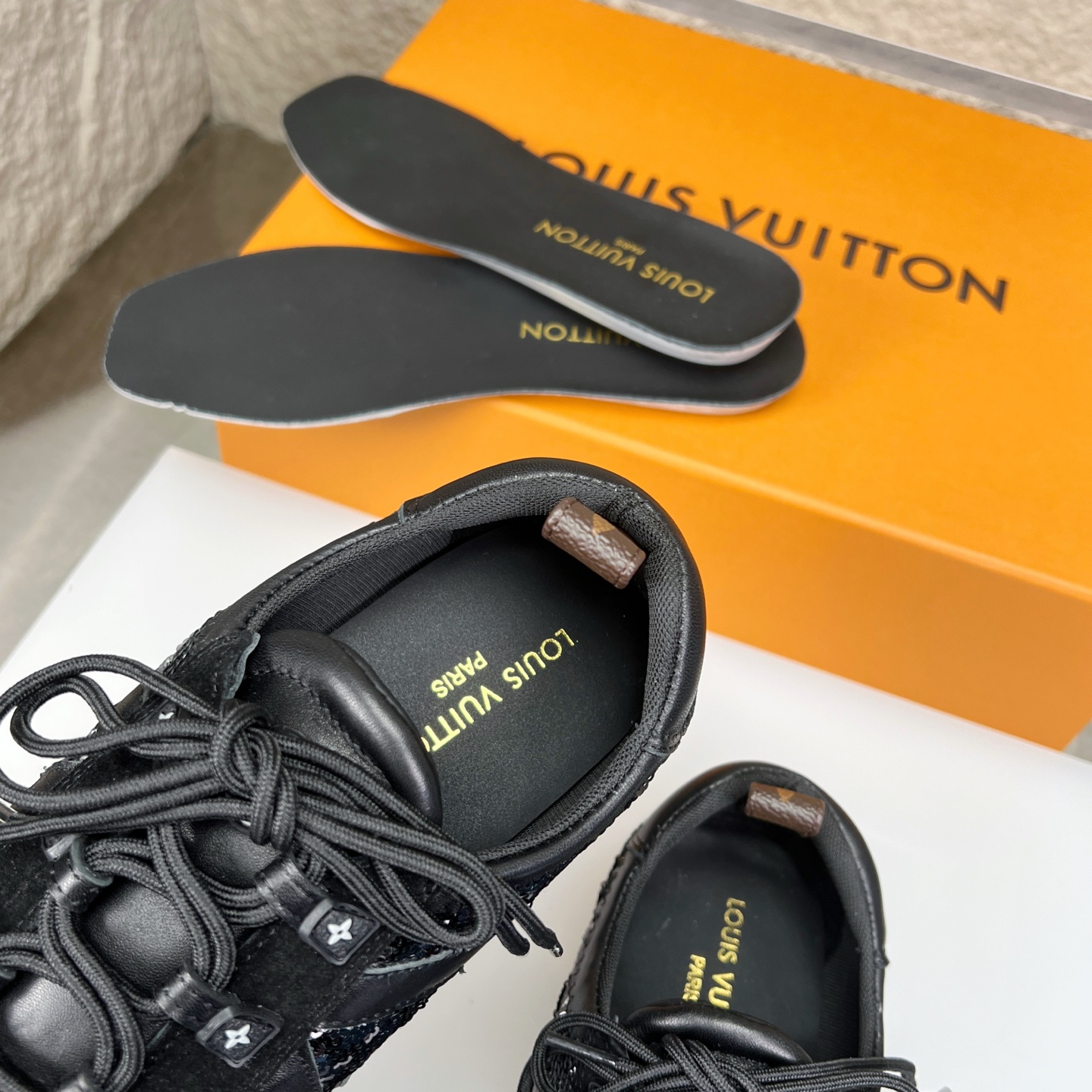 Louis Vuitton Women Sneakerina Trainers, Lambskin, Ballet Style, Low-top 8 i1747409820462 4914 0 6