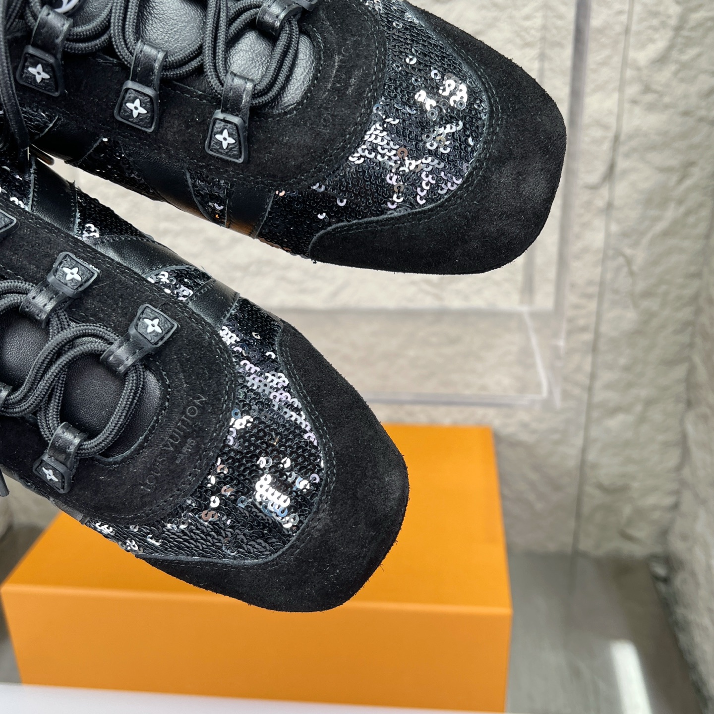 Louis Vuitton Women Sneakerina Trainers, Lambskin, Ballet Style, Low-top 7 i1747409820462 5759 0 5
