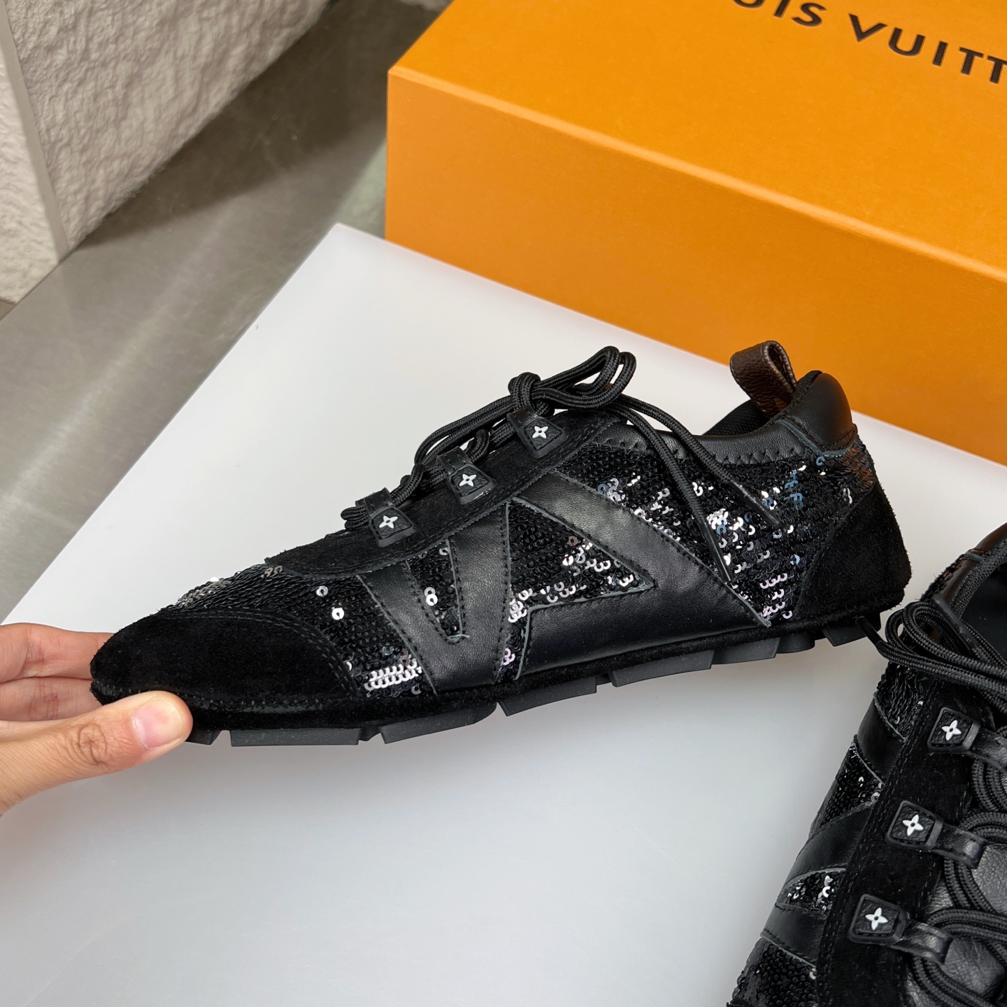 Louis Vuitton Women Sneakerina Trainers, Lambskin, Ballet Style, Low-top 6 i1747409822434 3260 0 4