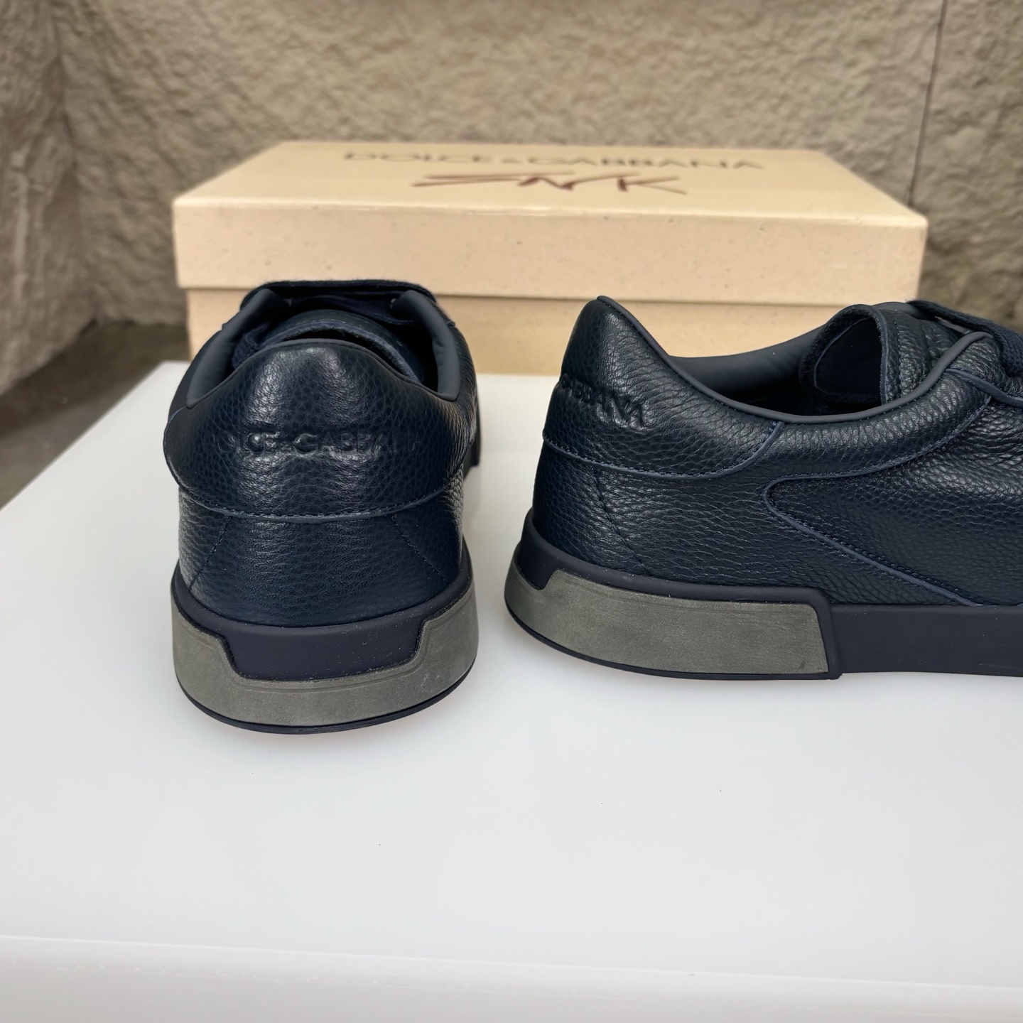 Dolce&Gabbana Leather Sneakers Casual Shoes, Luxury Designer Footwear 9 i1751709180072 9279 0 7