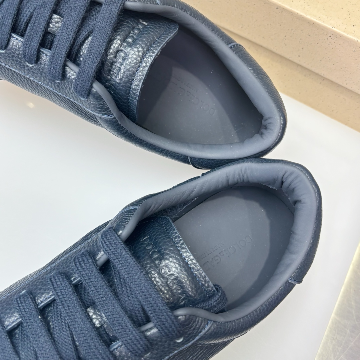 Dolce&Gabbana Leather Sneakers Casual Shoes, Luxury Designer Footwear 8 i1751709181653 556 0 6