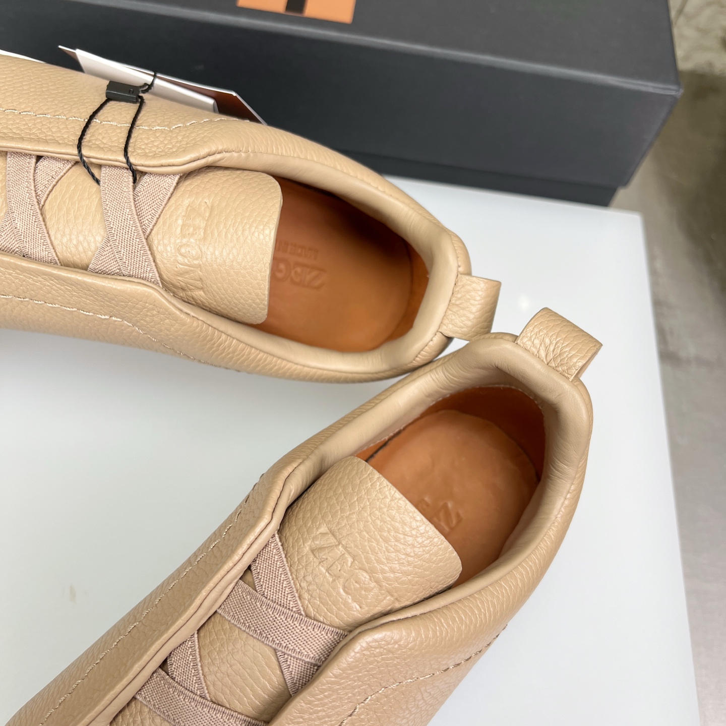 Zegna Triple Stitch Leather Sneakers - Luxurious Slip-On Style, New Colors! 7 i1752164032100 9363 0 6