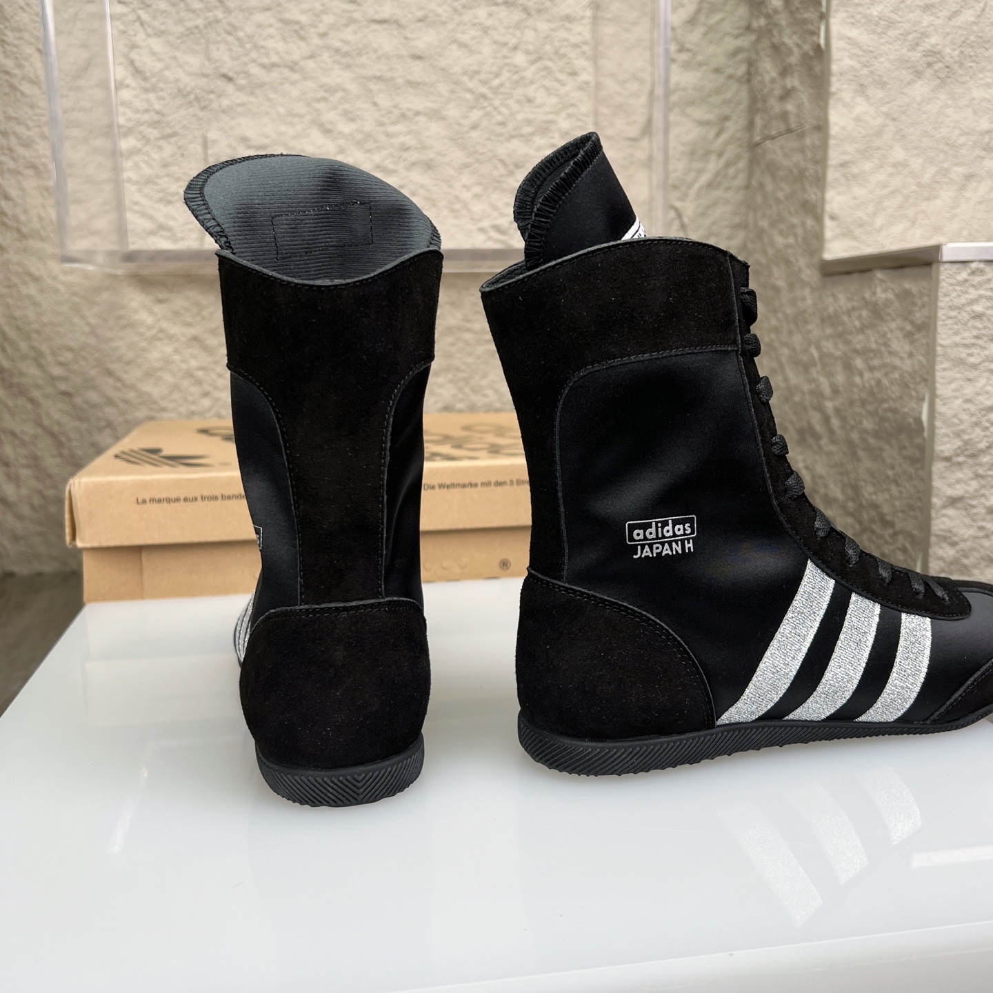 Adidas Originals Japan H Women's High-Top Training Shoes - Black/White 8 i1752164683667 8464 0 7