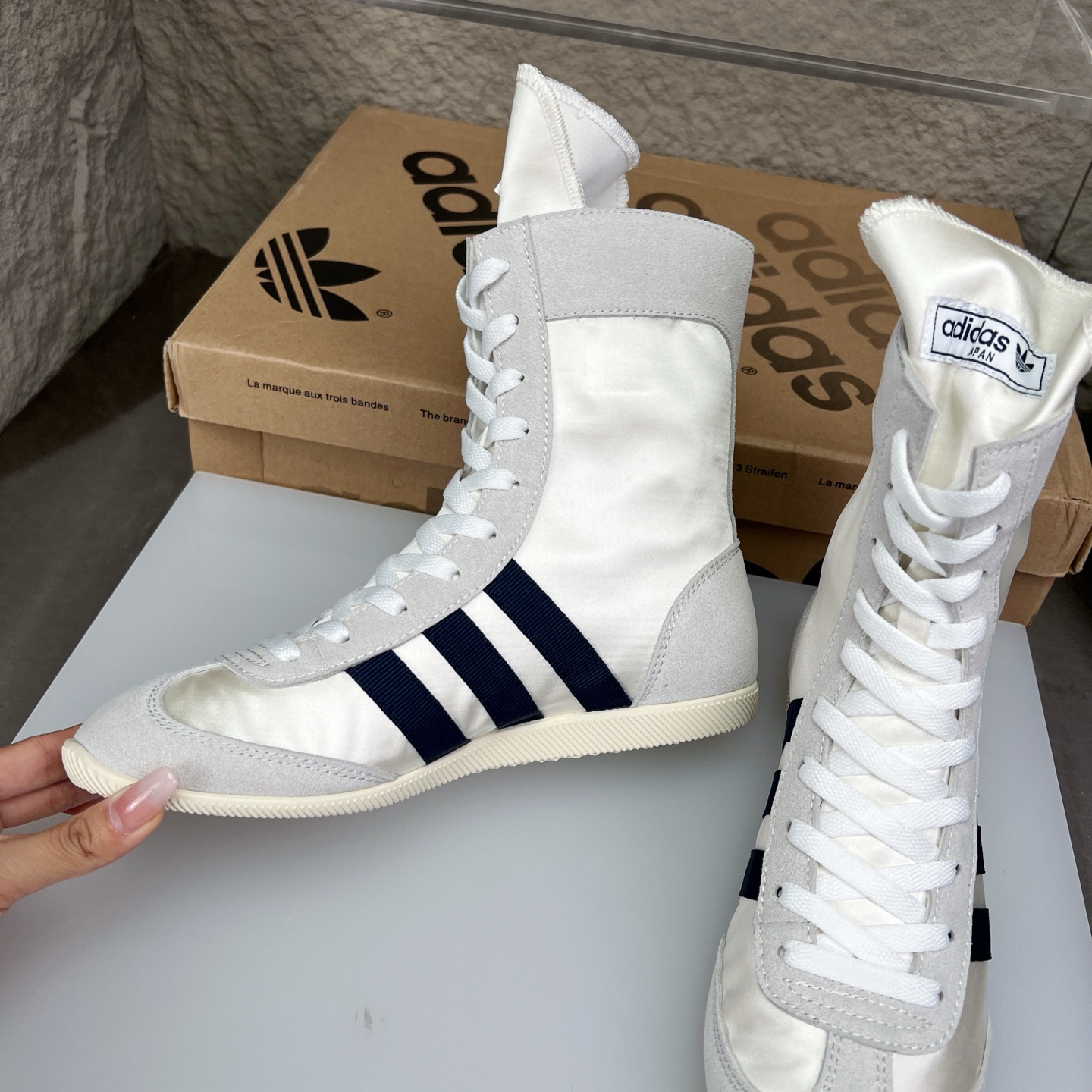 Adidas Originals Japan H Women's High-Top Training Shoes - Comfortable & Durable 6 i1752164839611 5661 0 4