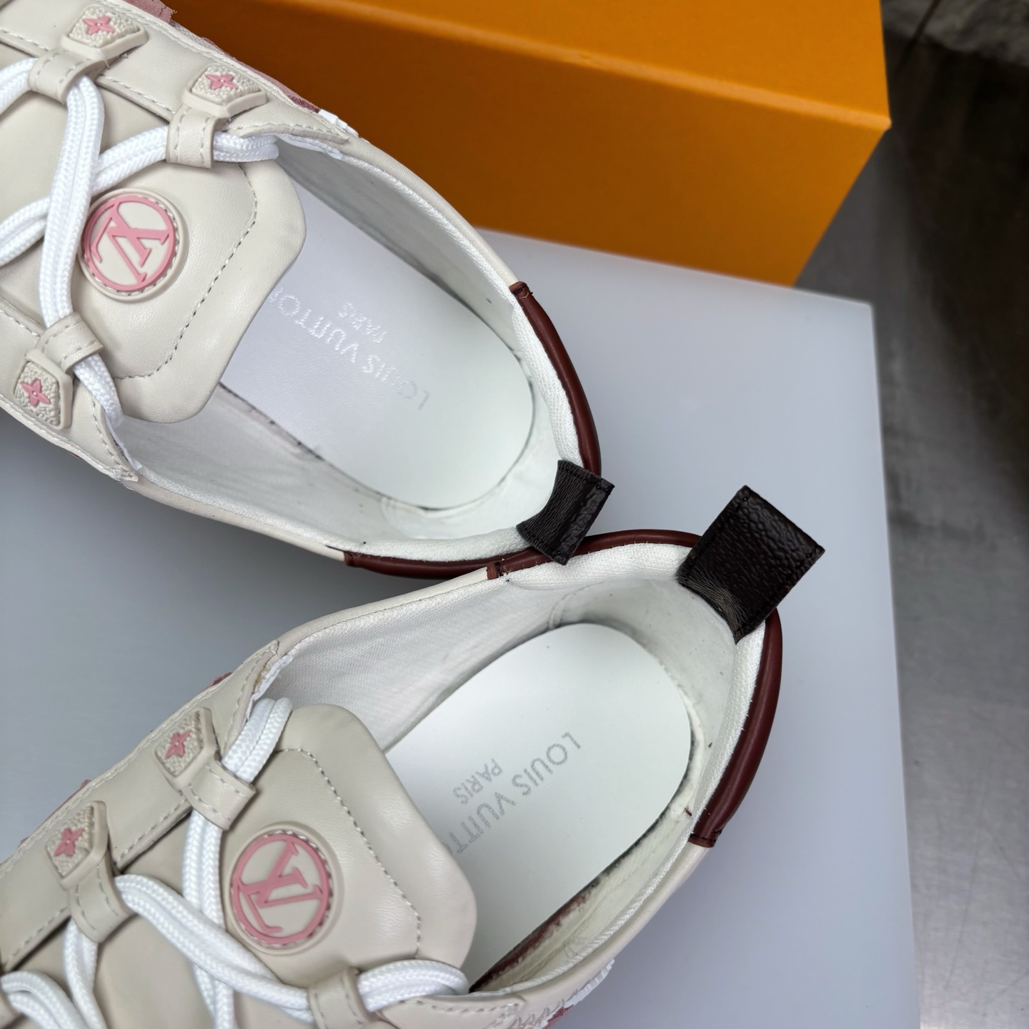 Louis Vuitton Women's Sneakerina Leather Ballet-Style Low-Top Sneakers 7 i1752165845352 6975 0 6