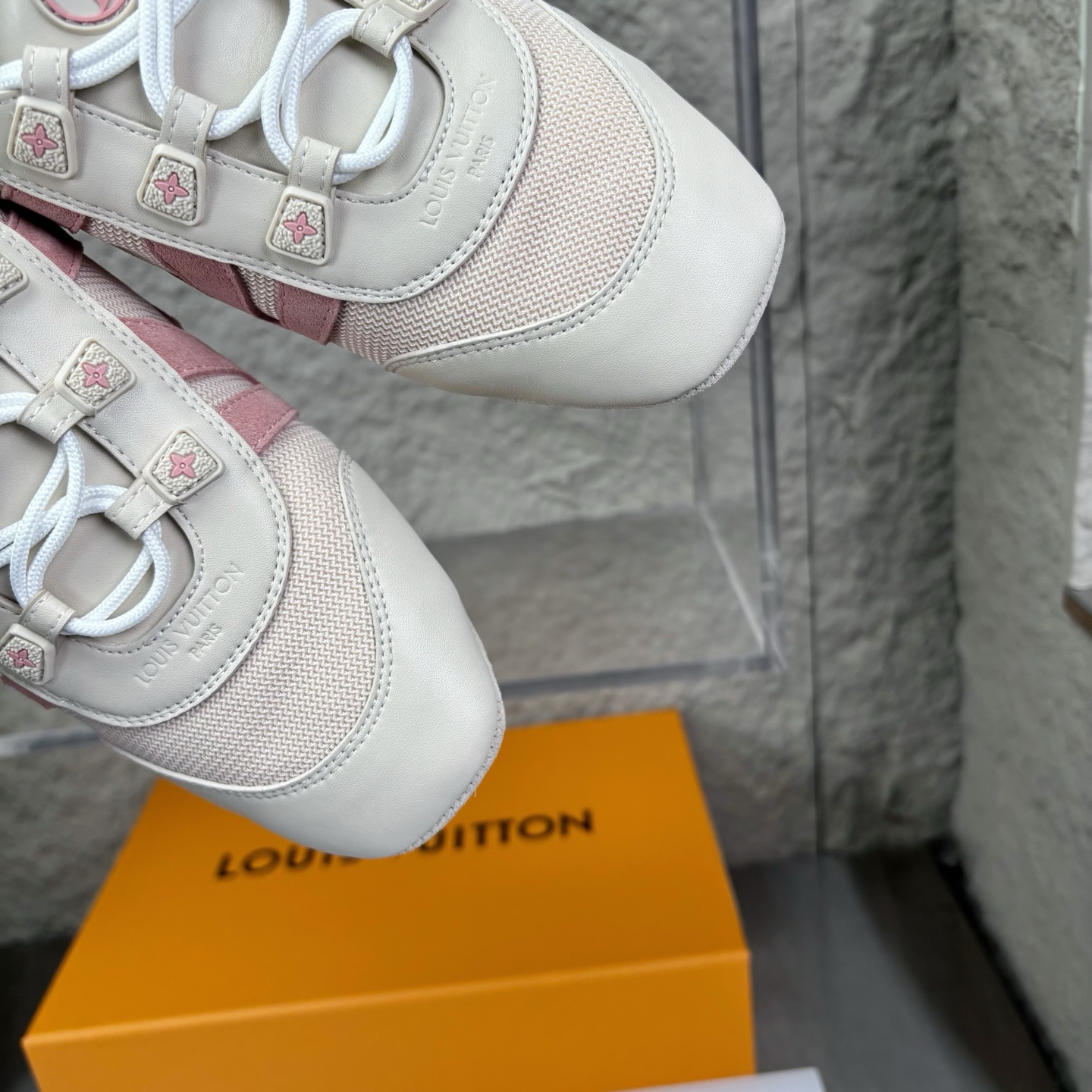 Louis Vuitton Women's Sneakerina Leather Ballet-Style Low-Top Sneakers 6 i1752165848181 2276 0 5