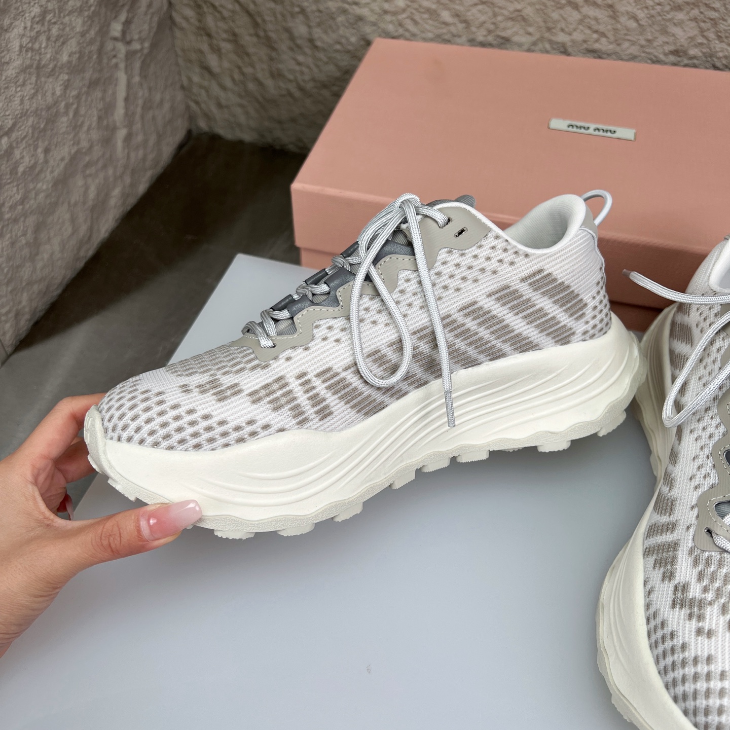Miu Miu 2025 Chunky Sole Mesh Sneakers - Lightweight & Comfortable 6 i1752423357075 5265 0 4