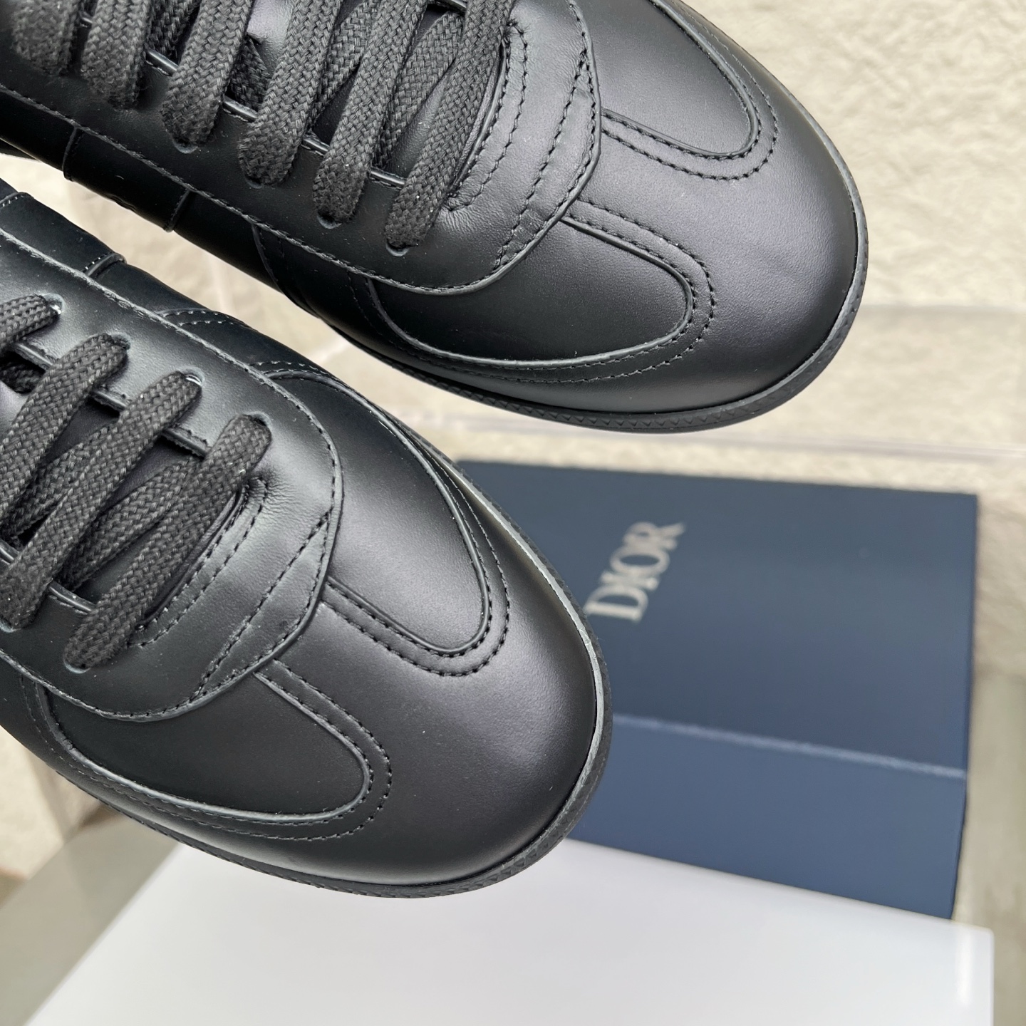 Dior B01 Black Leather Sneakers - Comfortable & Stylish Unisex Design 6 i1752861140506 4718 0 5