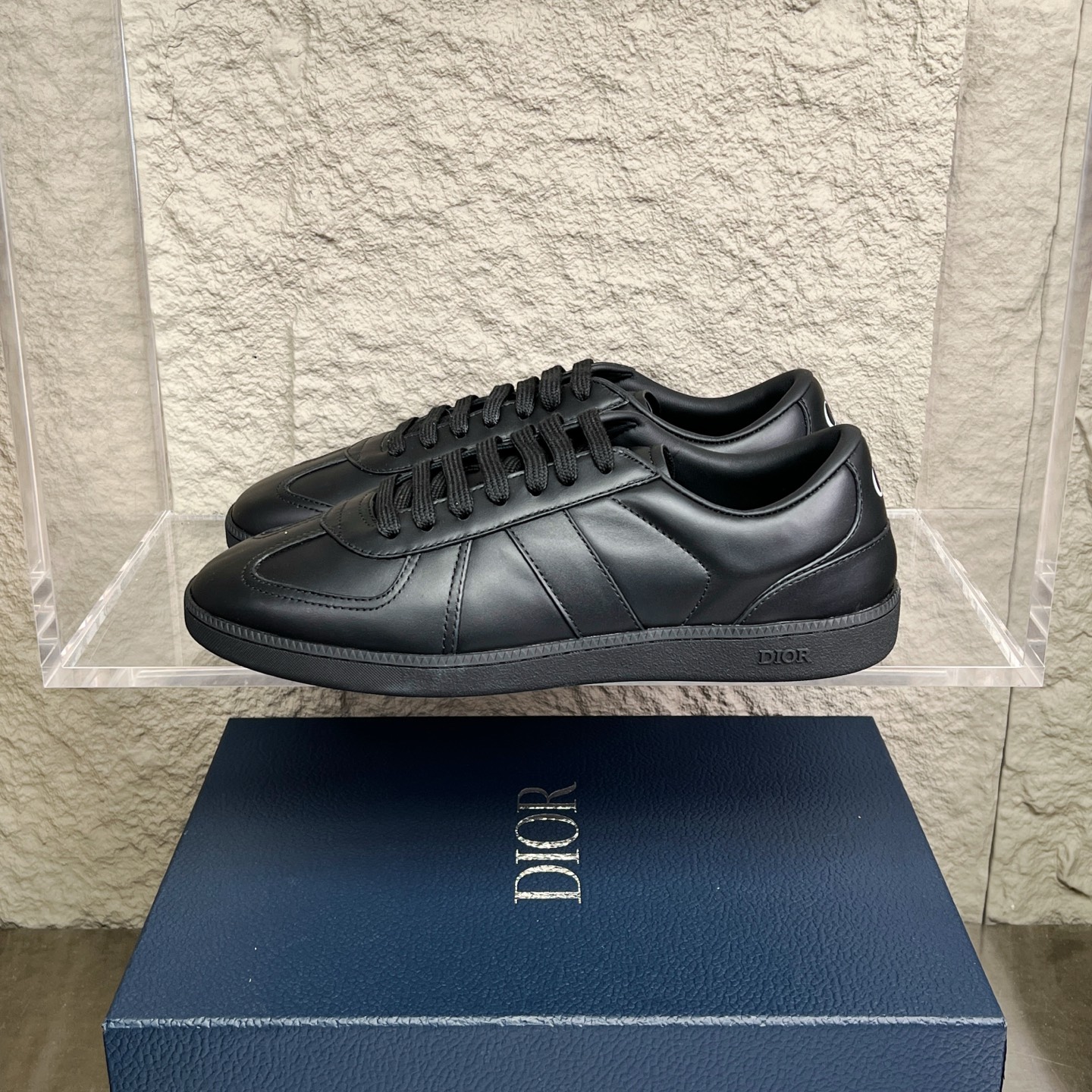Dior B01 Black Leather Sneakers - Comfortable & Stylish Unisex Design 1 i1752861140523 8569 0 0