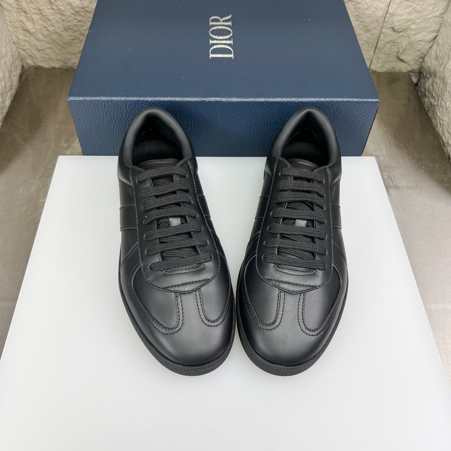 Dior B01 Black Leather Sneakers - Comfortable & Stylish Unisex Design 3 i1752861140532 7795 0 2