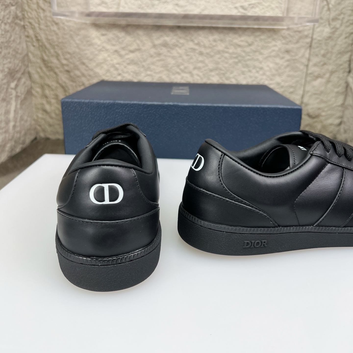 Dior B01 Black Leather Sneakers - Comfortable & Stylish Unisex Design 8 i1752861142924 7691 0 7