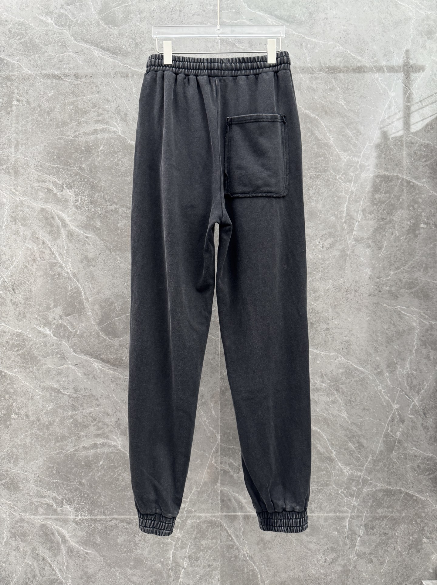 Balenciaga Men's Black Cotton Logo Sweatpants Casual Trousers 6 i1758030818370 8021 0 1