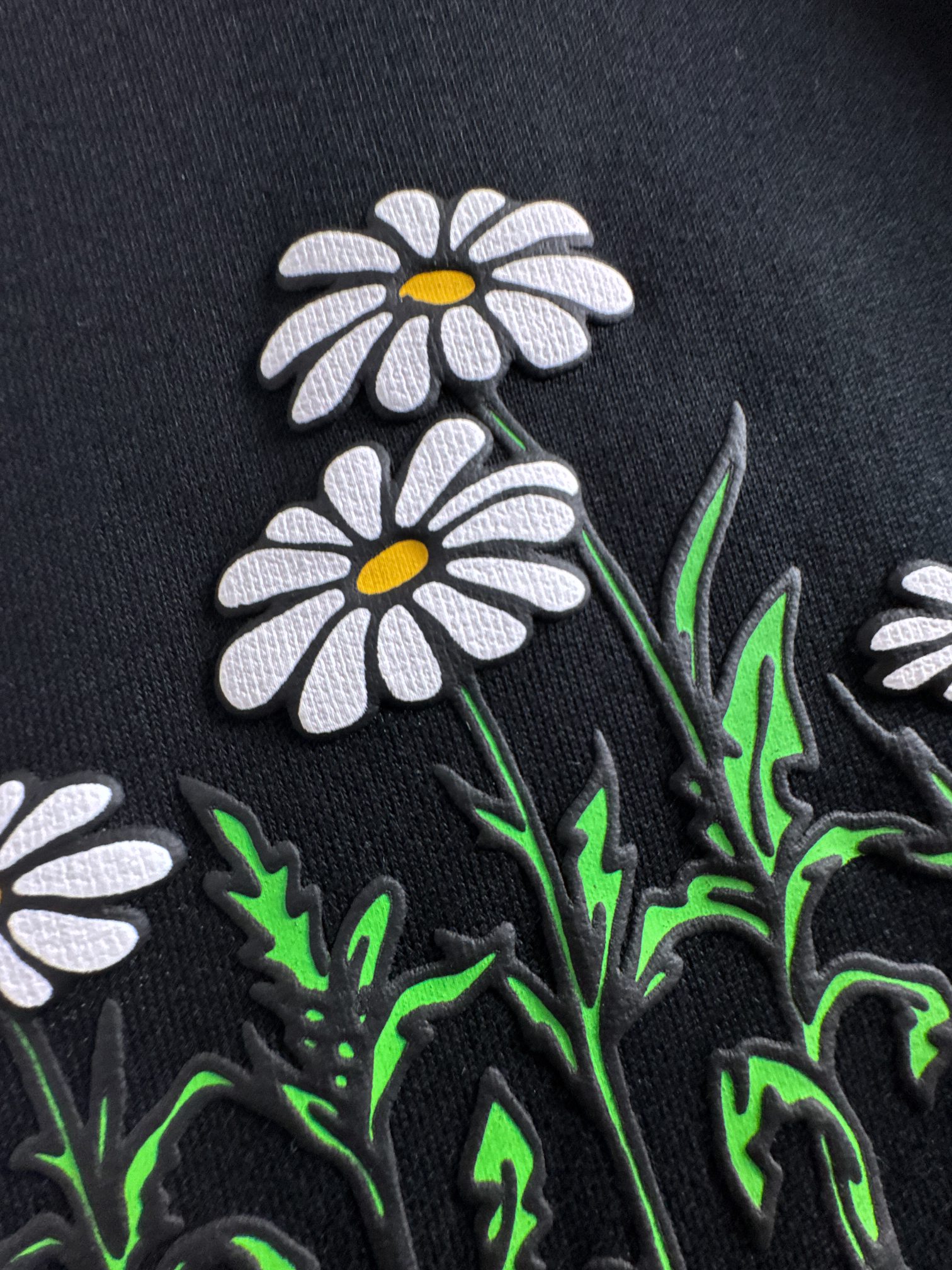 Burberry Black Floral Print Cotton Blend Jumper/Sweatshirt 4 a1754316644437 7545