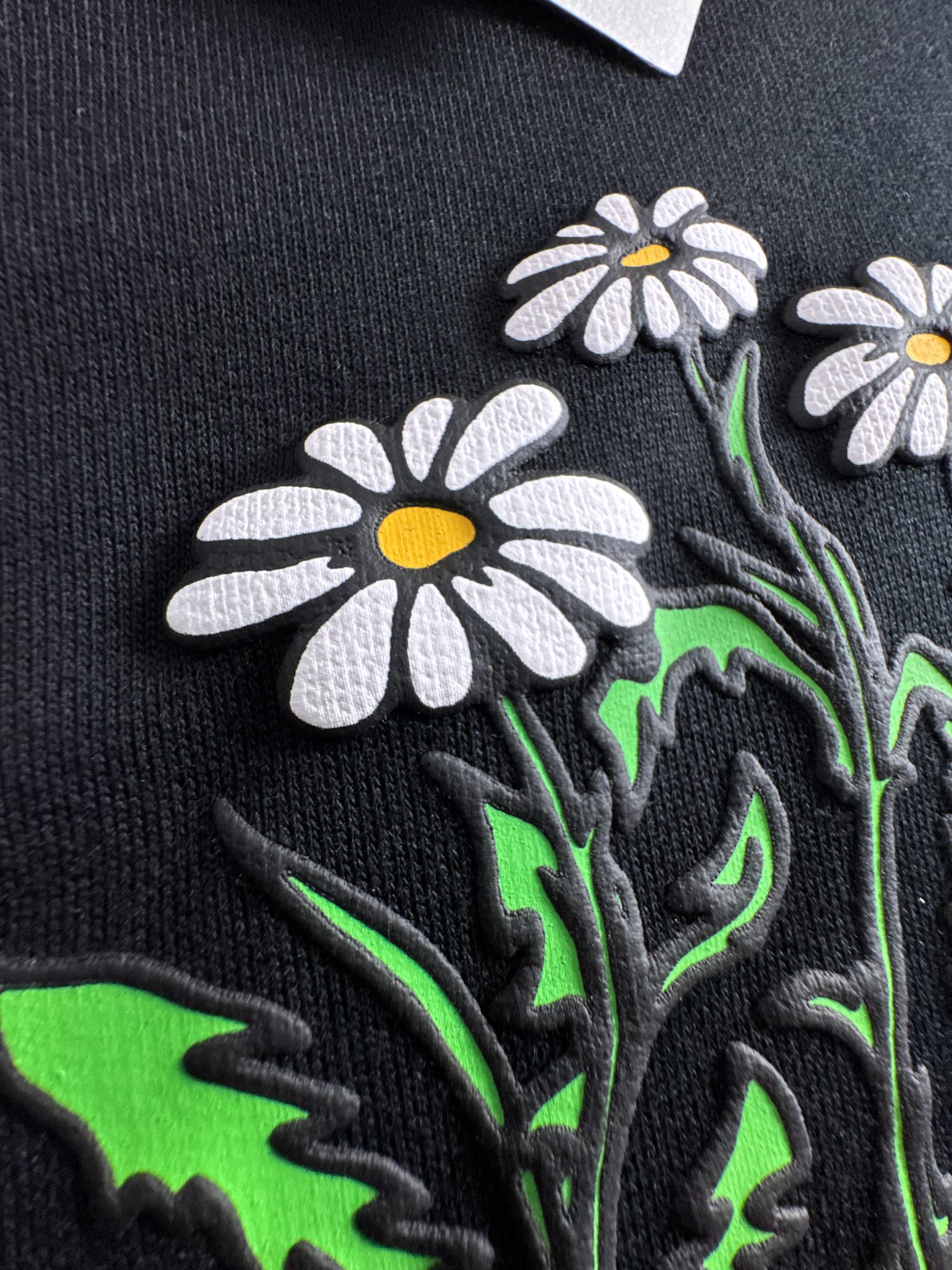 Burberry Black Floral Print Cotton Blend Jumper/Sweatshirt 8 a1754316646998 7276