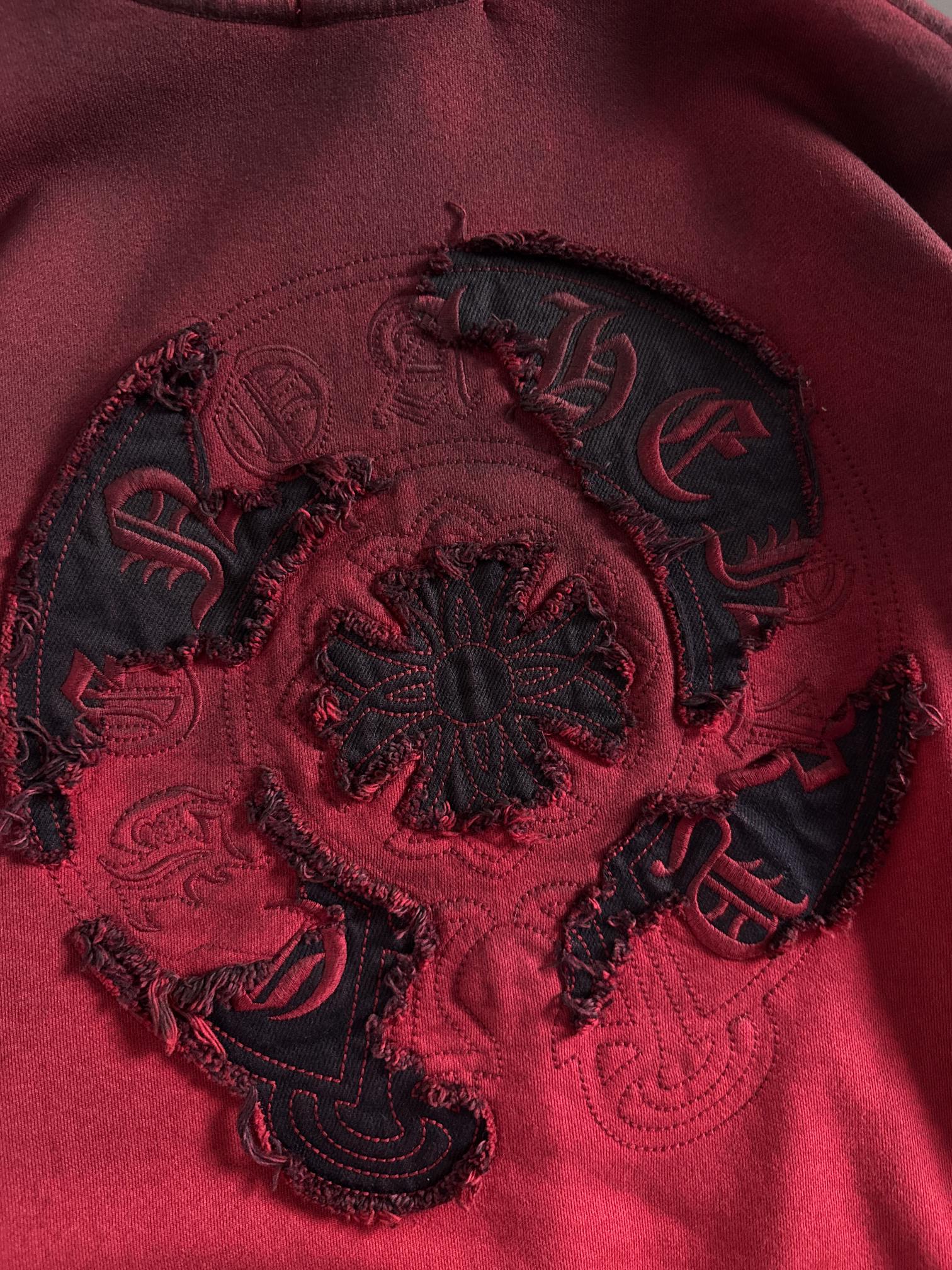 CH 新款重工洗水贴布刺绣卫衣，罗家复古系列基础休闲的版型裁剪工艺，采用100%精密高克重棉，柔软舒适，