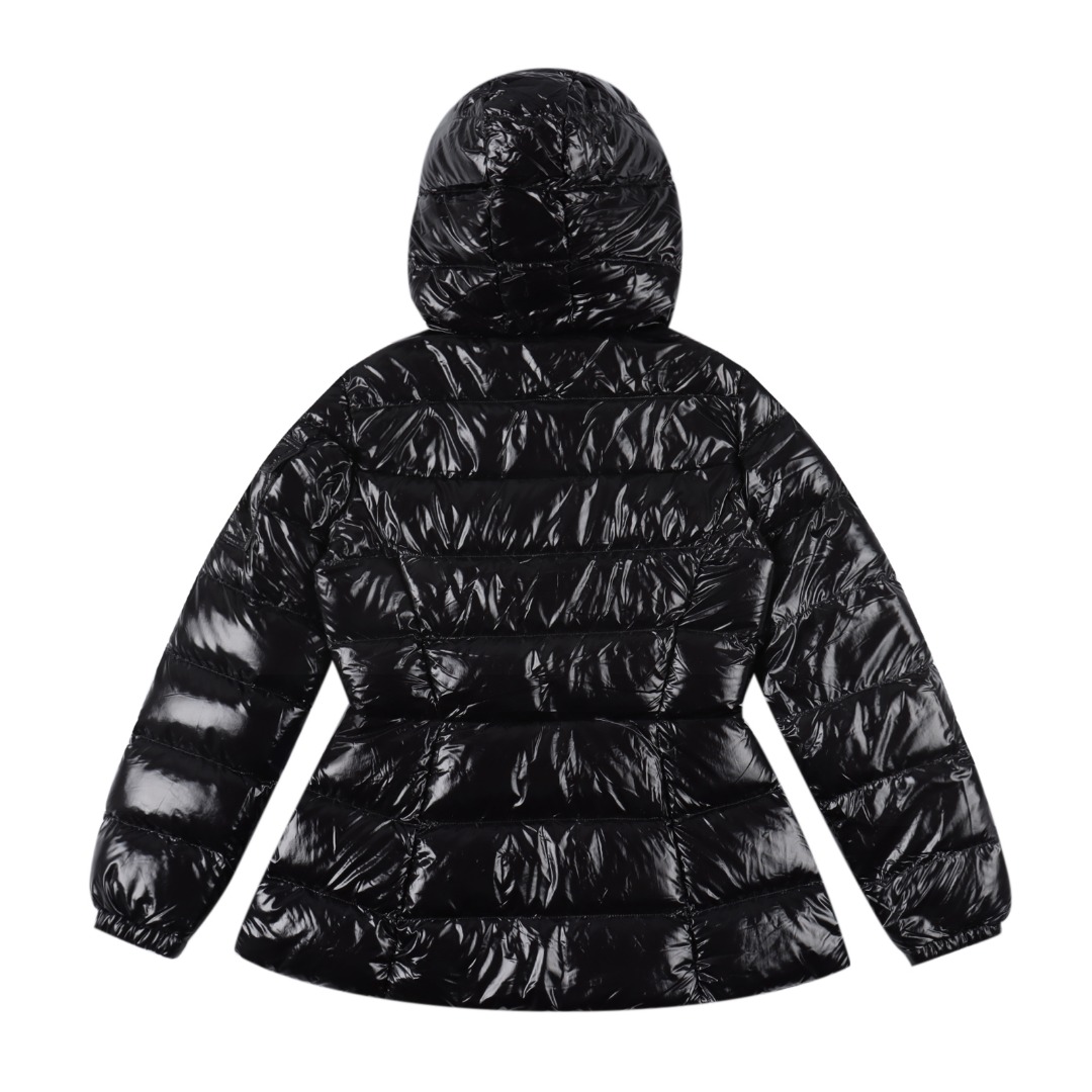 Moncler 蒙口2024早秋新品 Barante女士短款连帽羽绒收腰外套 樱花粉 奶油白 酷炫黑