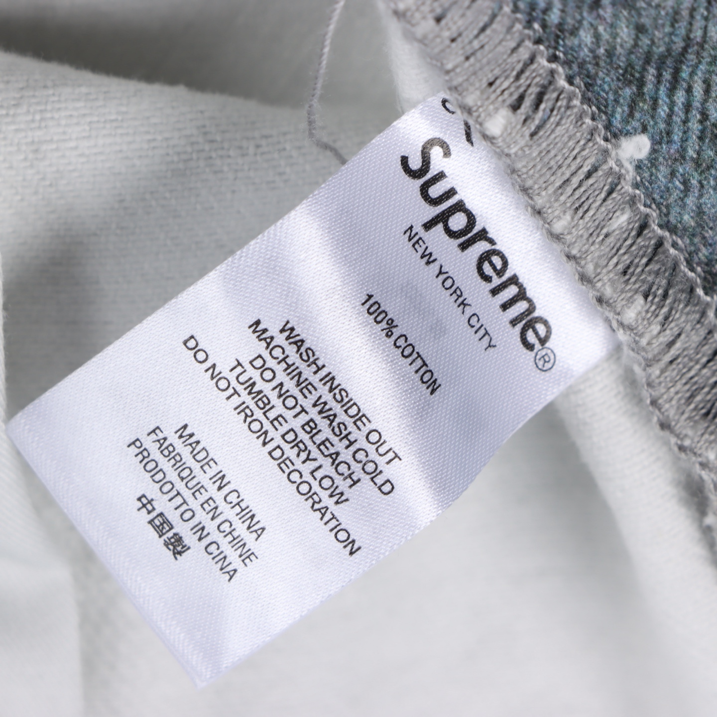 Supreme X HJR Trompe L'oeil Hooded Work Jacket 艺术家联名错视涂鸦印花牛仔裤