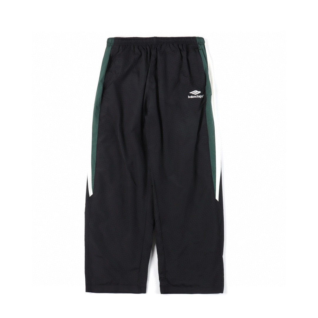 Balenciaga/巴黎世家 BLCG 24FW 走秀款拼接运动套装长裤