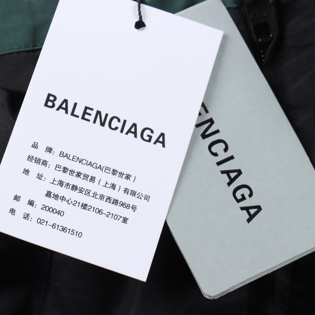 Balenciaga/巴黎世家 BLCG 24FW 走秀款拼接运动套装外套
